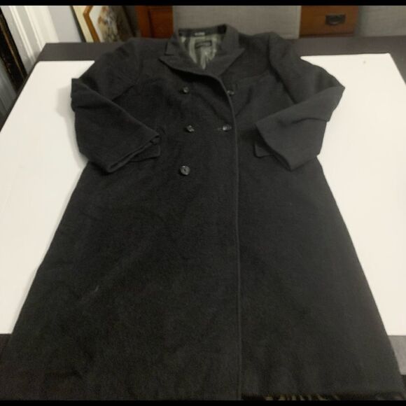 Mens Egon Von Furstenburg Pea Coat - Picture 4 of 8